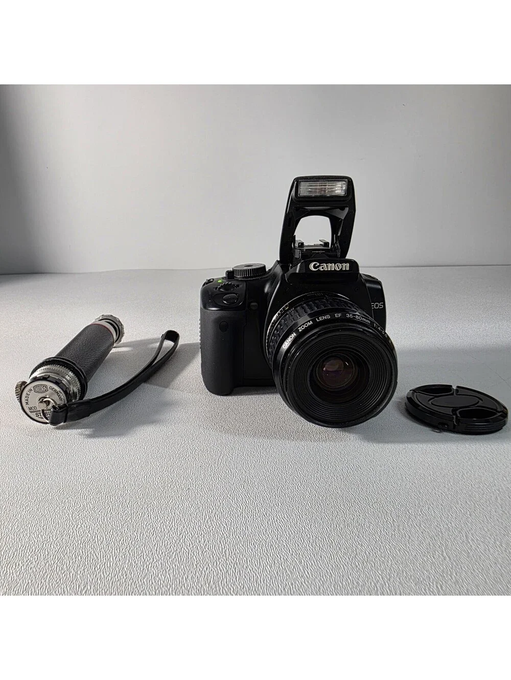 Canon EOS Digital Rebel XTi 400D DSLR 10.1MP EF 35-80mm Canon Lens Battery Card